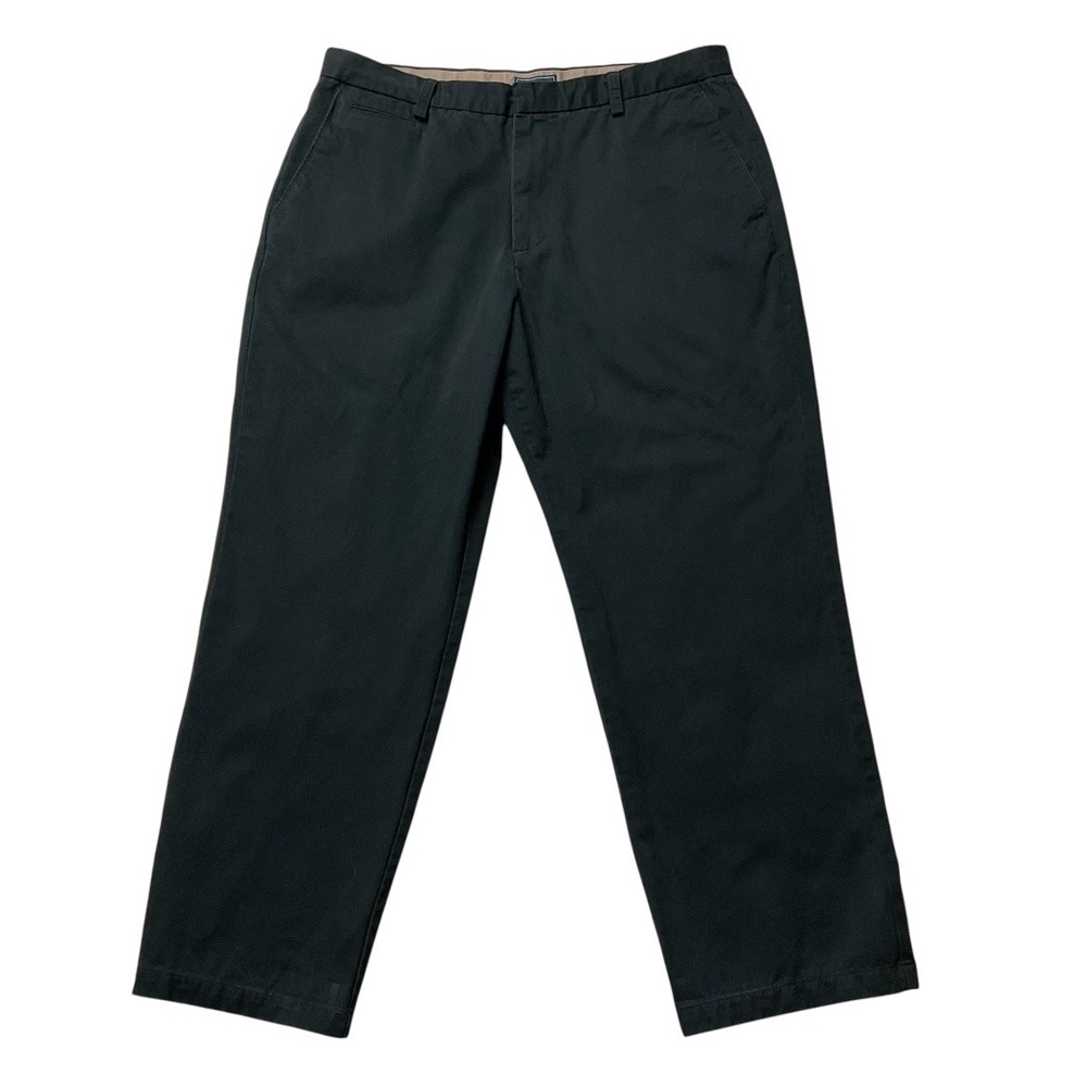 Dockers Men's Flat Front Relaxed Fit Khaki Business Casual Pants Size W38 L30‎